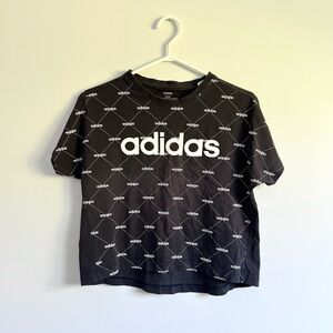 Adidas Black Logo T-Shirt